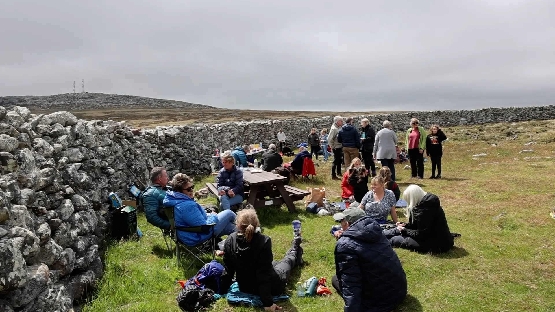 Falkland Islands Association Holds Community Picnic At Stone Corral