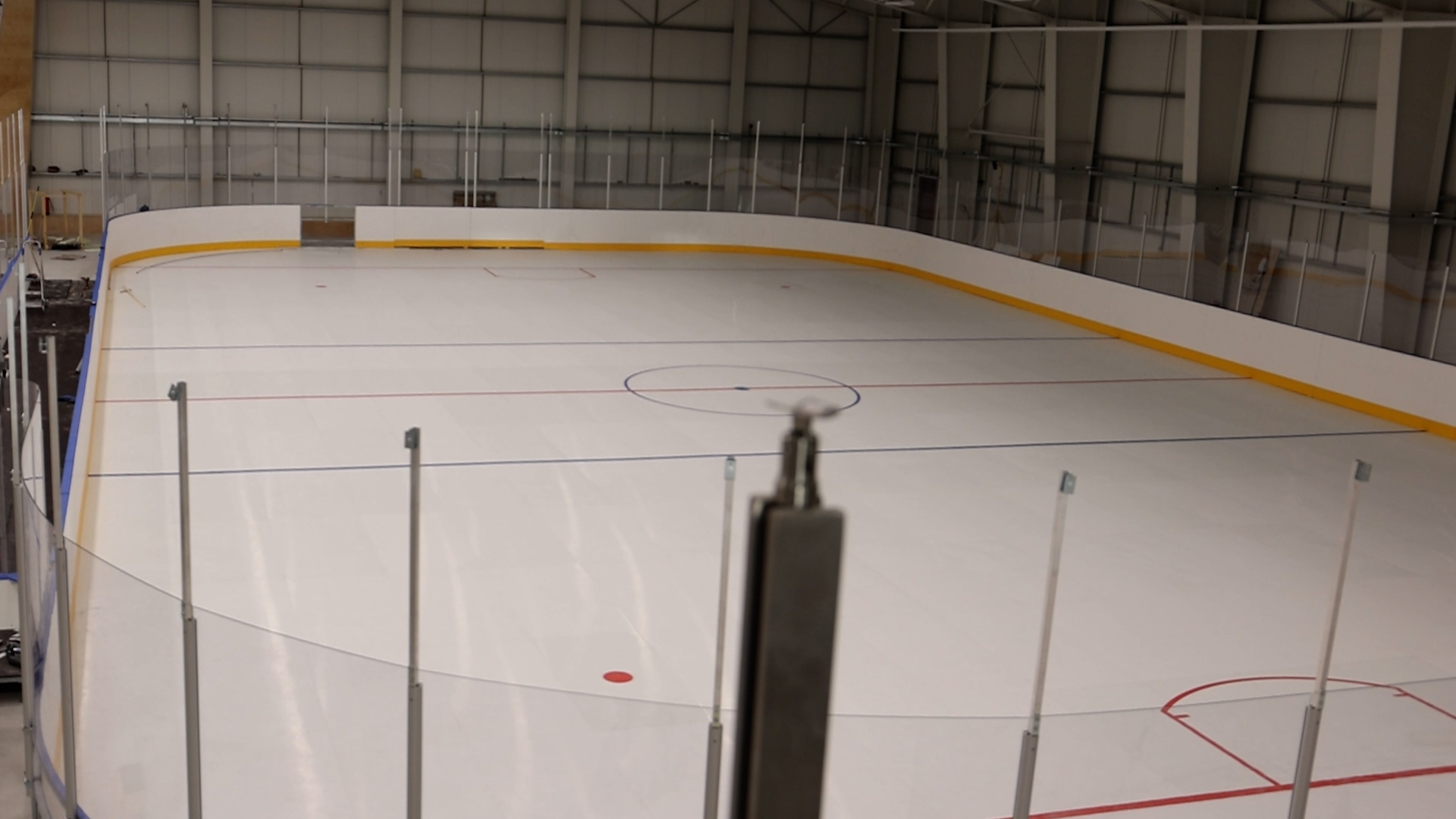 Falkland Islands Installs New Synthetic Ice Rink